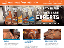 Tablet Screenshot of lexol.com